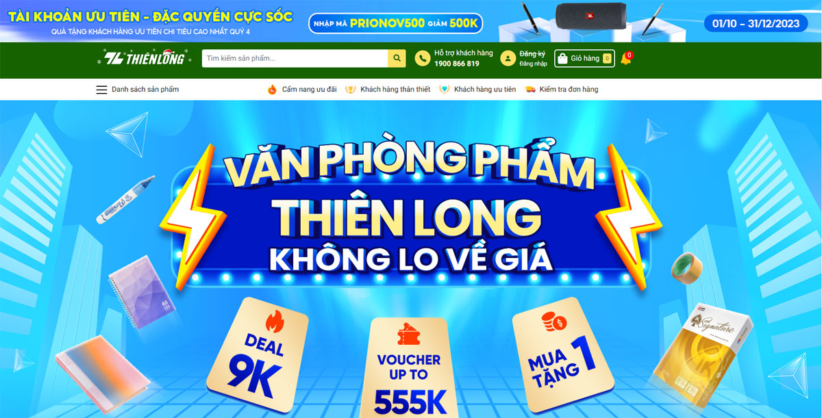 website văn phòng phẩm chuyên nghiệp