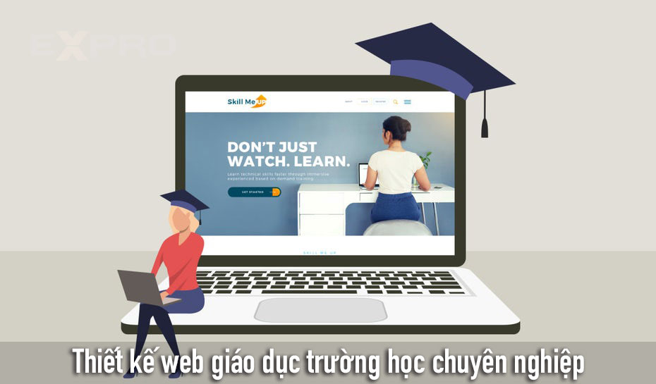 Thiết kế website giáo dục trường học chuyên nghiệp