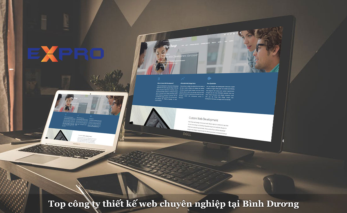 Top 6 công ty thiết kế website tại Bình Dương