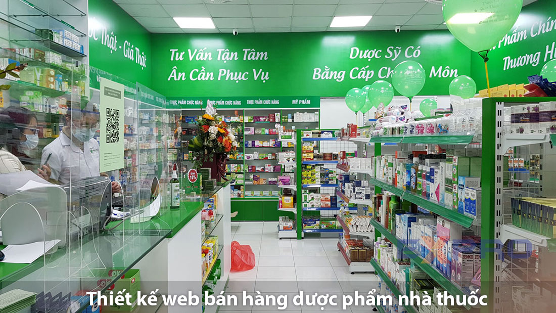 Thiết kế website nhà thuốc dược phẩm