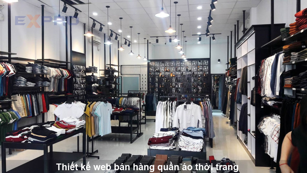 Thiết kế website bán quần áo trời trang online giá tốt