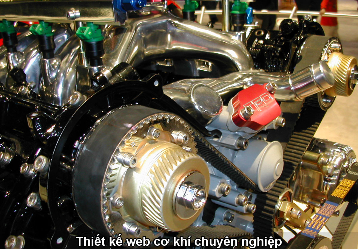 Thiết kế website cơ khí chuyên nghiệp, giao diện ấn tượng, giá tốt